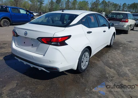2020 Nissan Versa S Xtronic Cvt from USA, damaged, VIN 3N1CN8DV0LL897253
